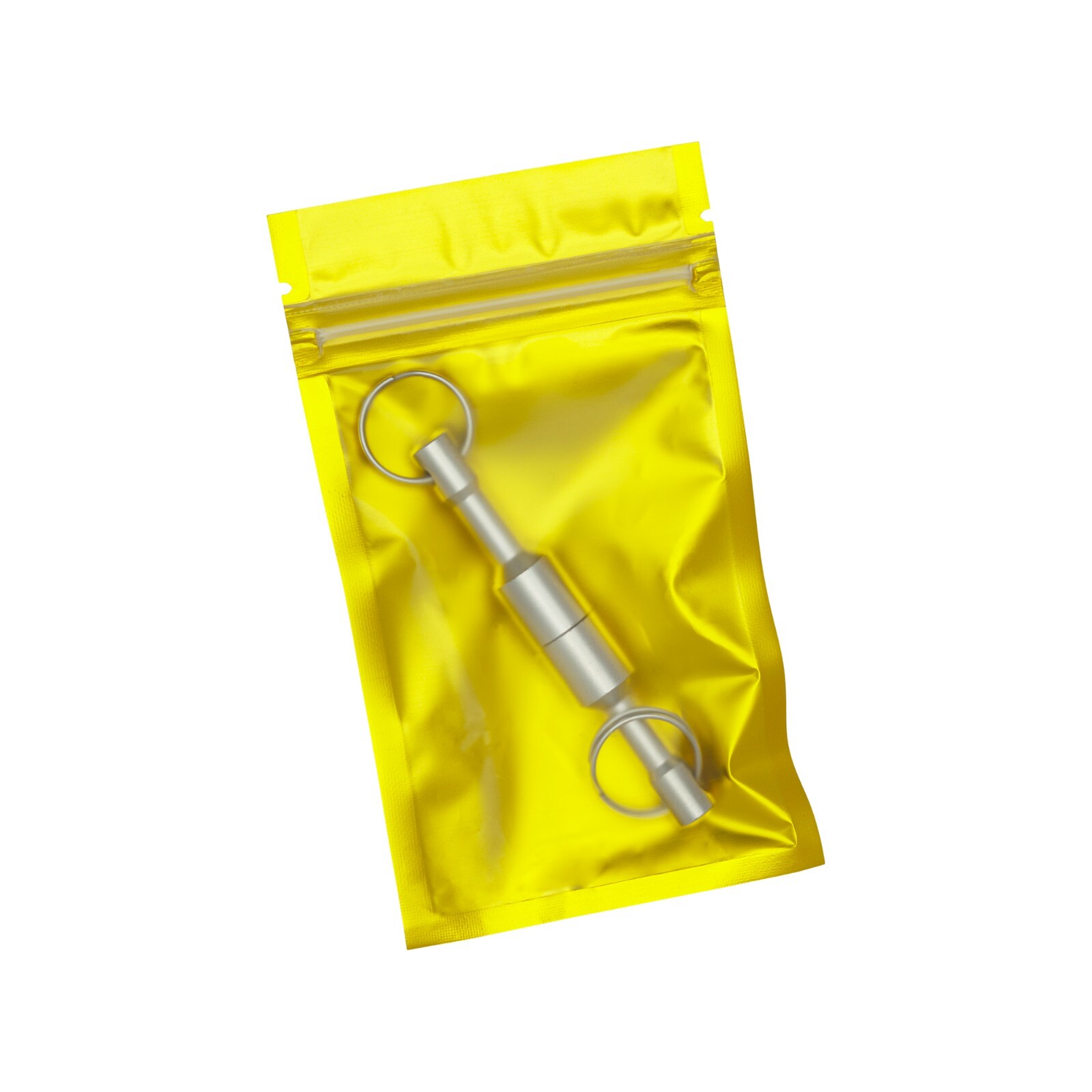 2 Pcs Keychain Neodymium Magnet for Testing Coins, Jewelry, Brass, Gold, Silver