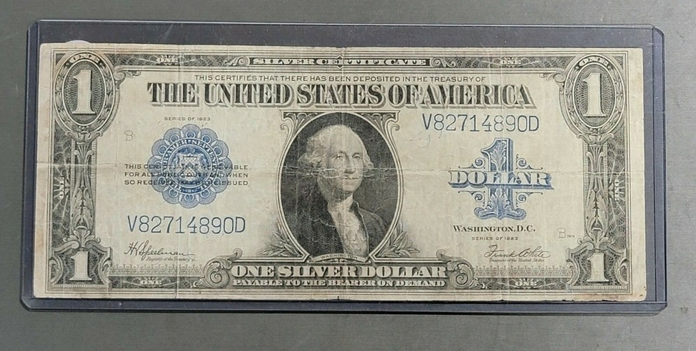 1923 $1 One Dollar Silver Certificate Large Note (#2146)