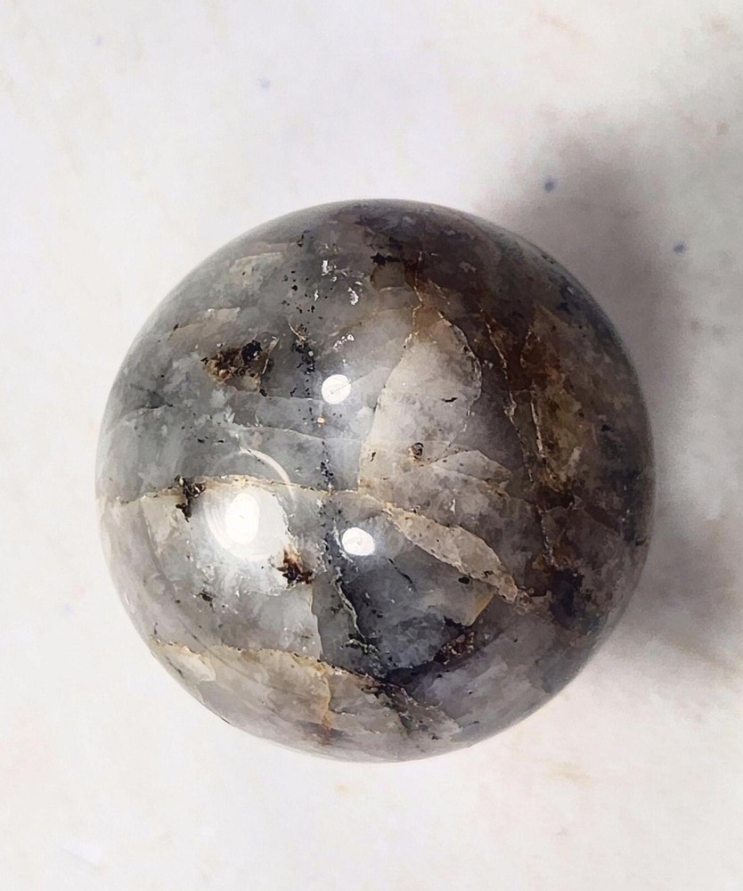 Fluorescent Powellite 35mm Collection Sphere 6146