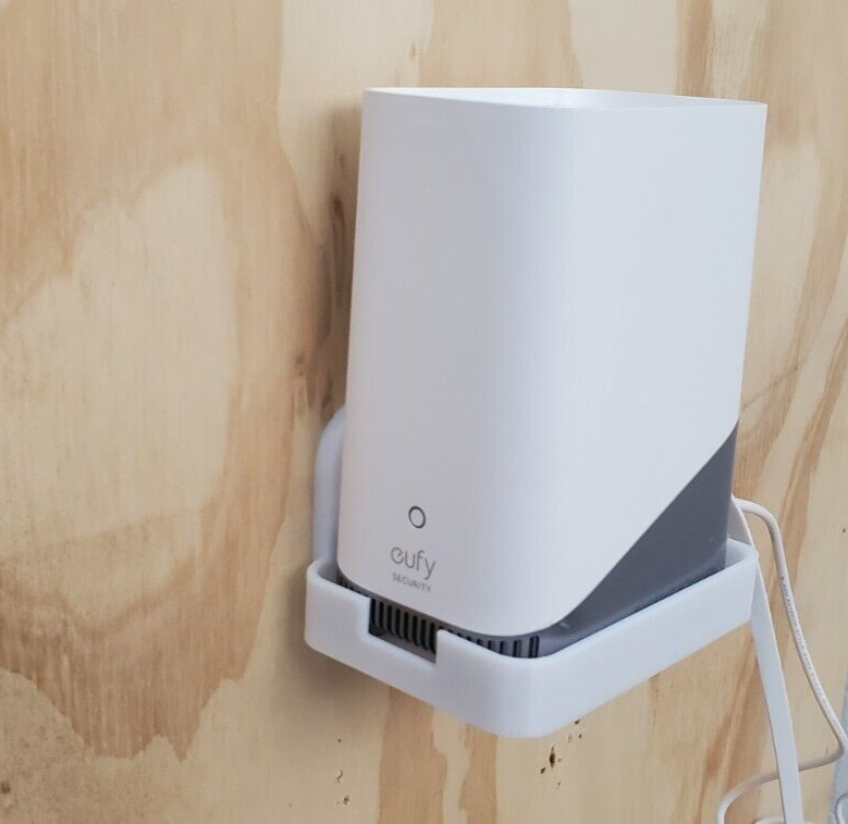 Eufy Security HomeBase 3 S380 Wall Mount Base Holder 3D Printed