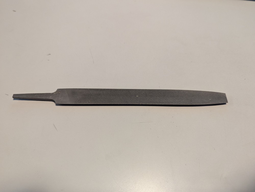 6" HALF ROUND SMOOTH FILE