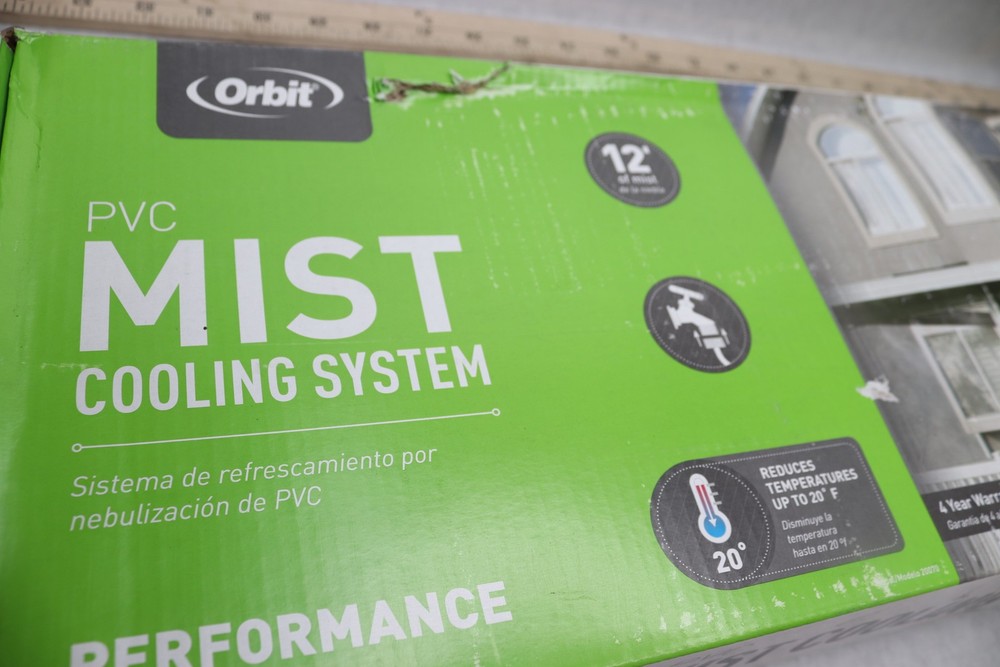 Orbit Performance 12 ft. PVC Mist Cooling System