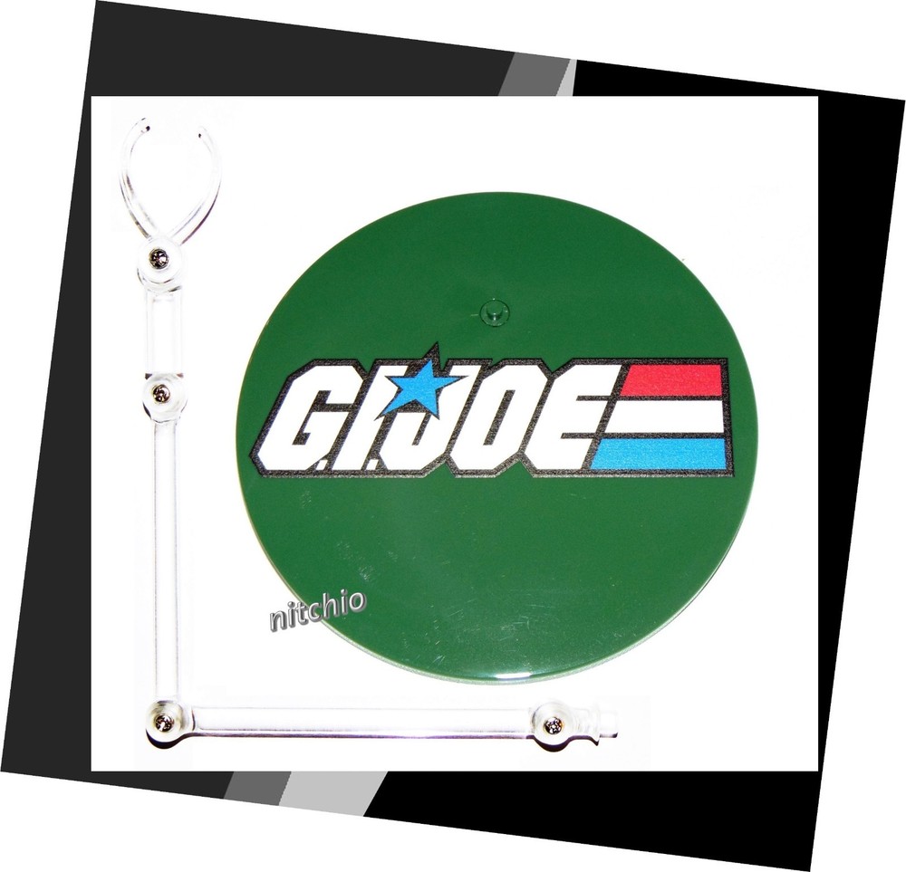 Mezco One:12 G.I. Joe – DISPLAY BASE & ADJUSTABLE POSING POST 1/12 Scale