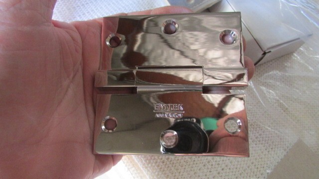 Ne Emtek 9651314 Solid Brass / Polished Nickle Hinge