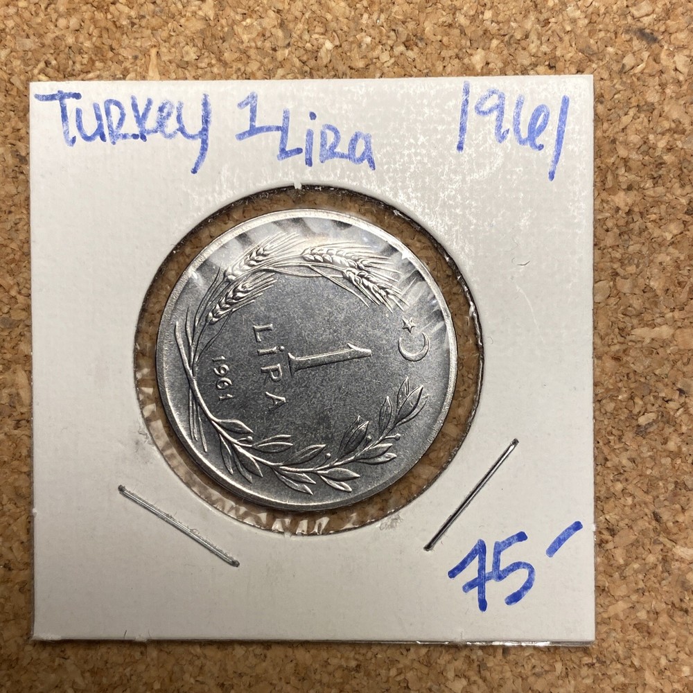 TURKEY -  1 LIRA 1961