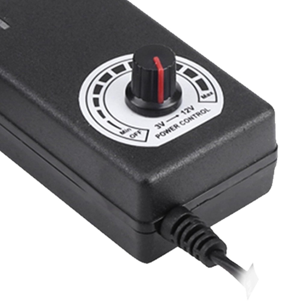 AC to DC Adapter 3‑12V 2A Power Supply Motor Speed Controller Variable Speed ...