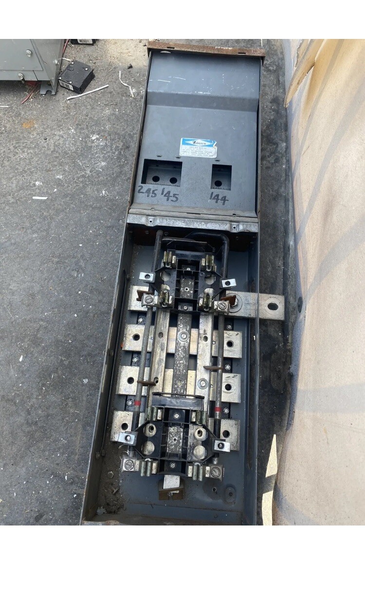 Zinsco Meter Socket PUESR-MT12BT 100 125 or 200A Multi Meter. Only 1 Ps.