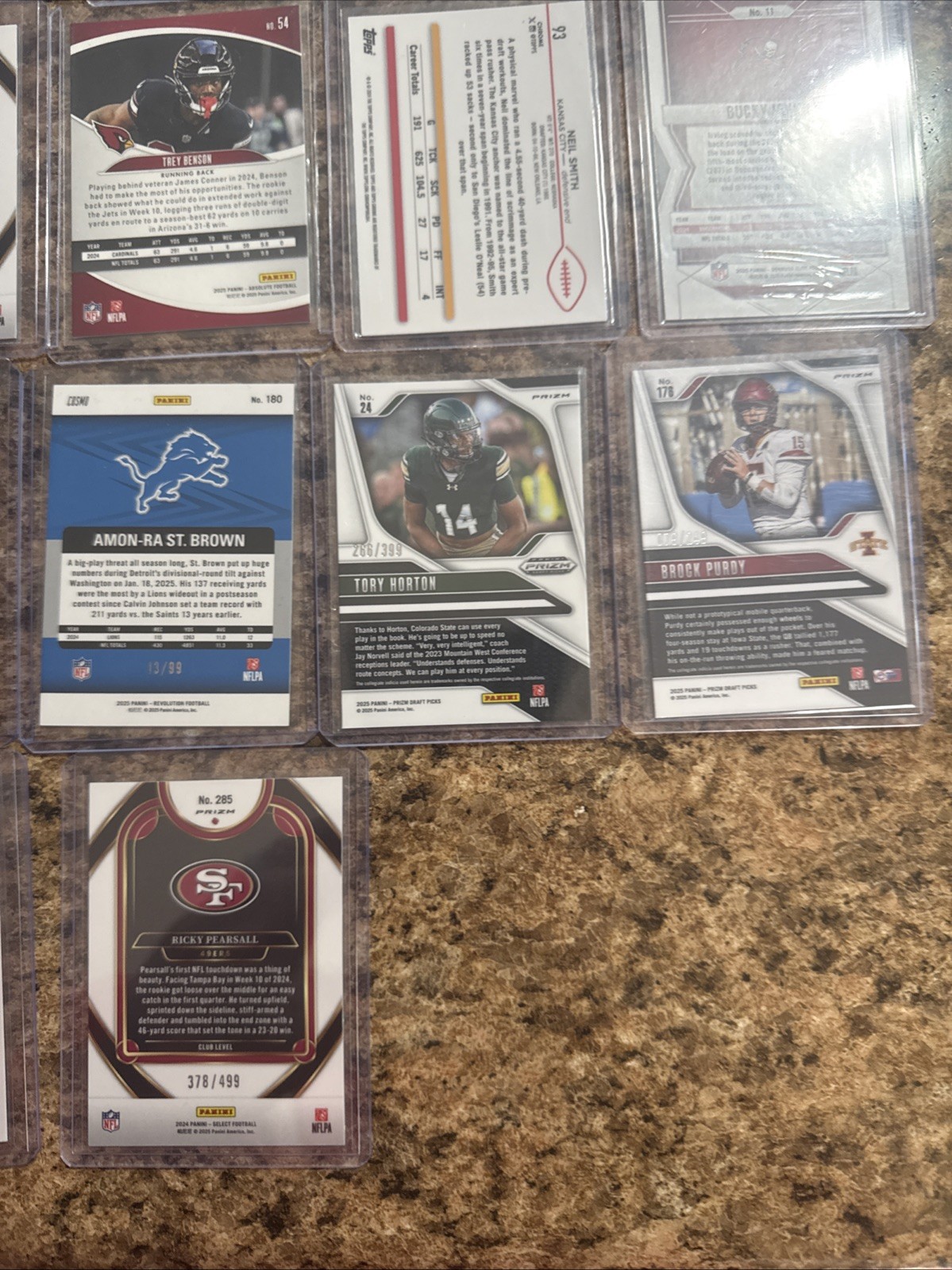 26 Card NUMBERED LOT! Rookies And Low Numbers Included!
