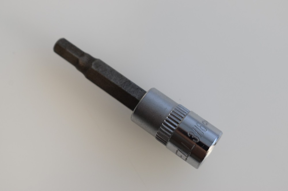 Cornwell Tools CBS3160 3/16" SAE Hex Bit Socket Driver 1/4" Drive Chrome
