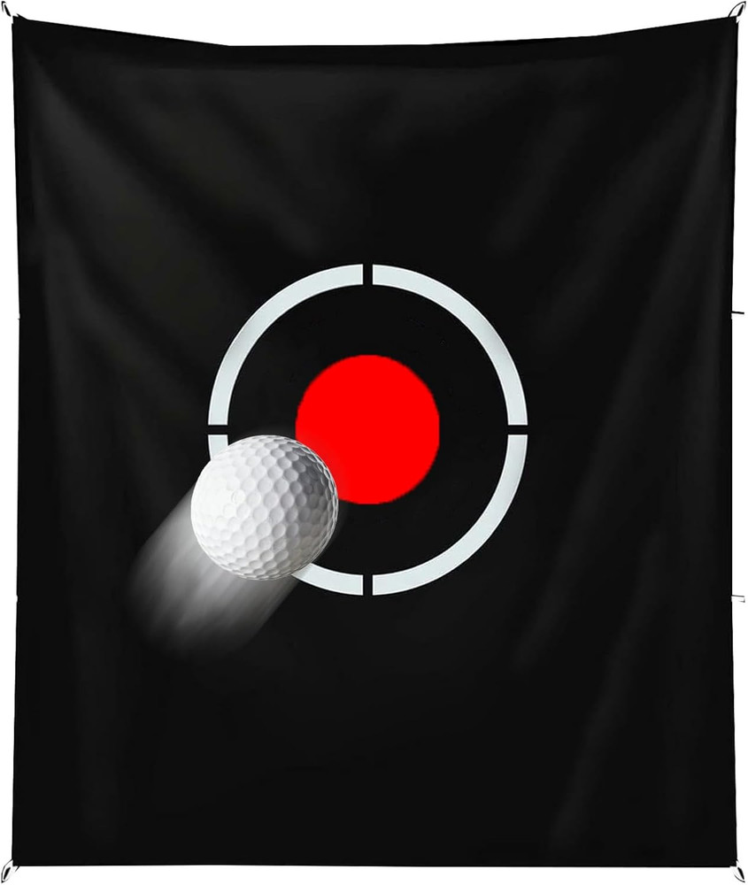 Golf Target Cloth - 5X6 FT Quick Setup Portable Practice Hitting Driving Aid Tra