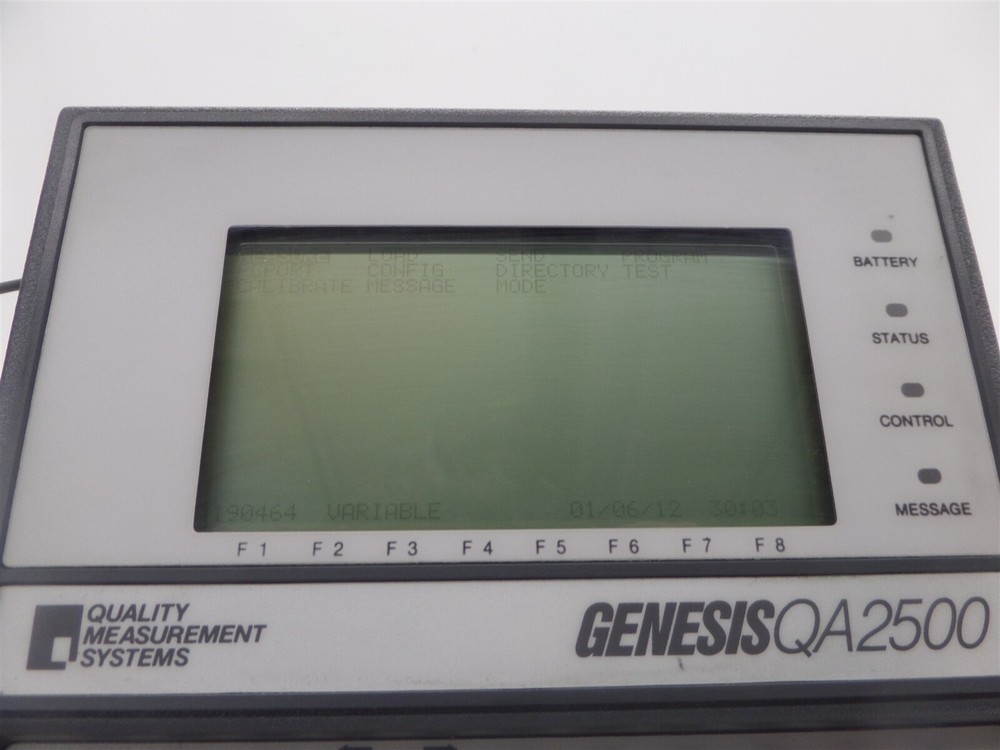 Genesis QA2500 Gage System Data Collector