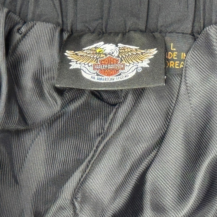Harley Davidson Insulated Pants Stirrup Style Large Polyester Button Snap Fly