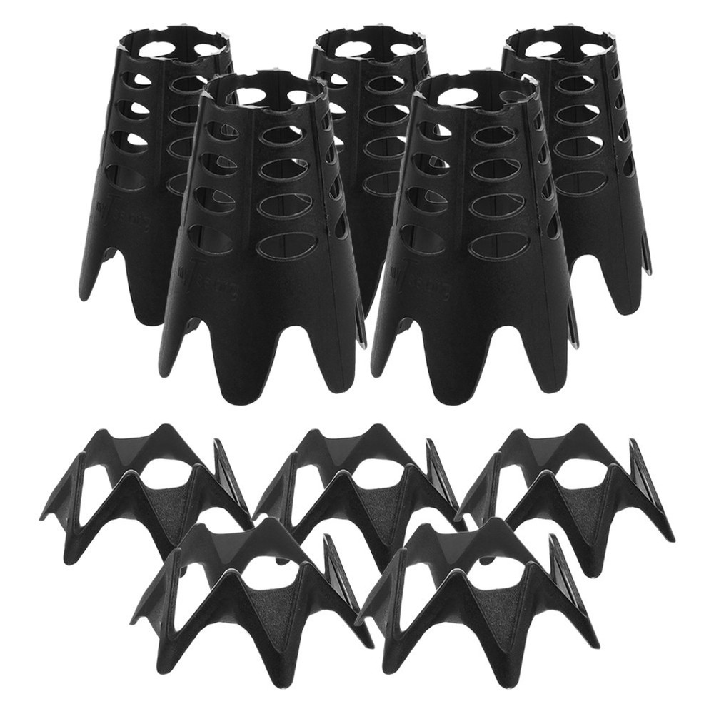 10 Pcs Golf Simulator Training Accessories for Golfing Tees Base Plastic