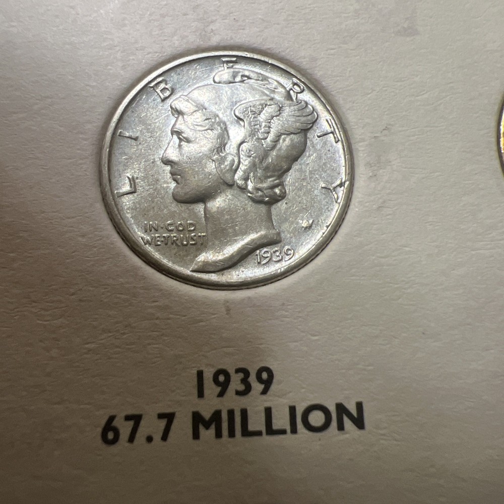 1939 P MERCURY DIME! Nice Better Coin
