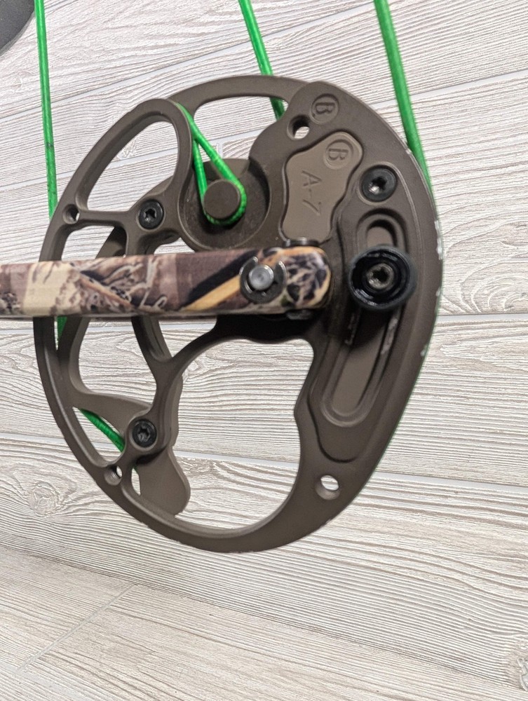 2012 Elite Answer Right Hand Black Riser Camo Limbs Package 50-60#