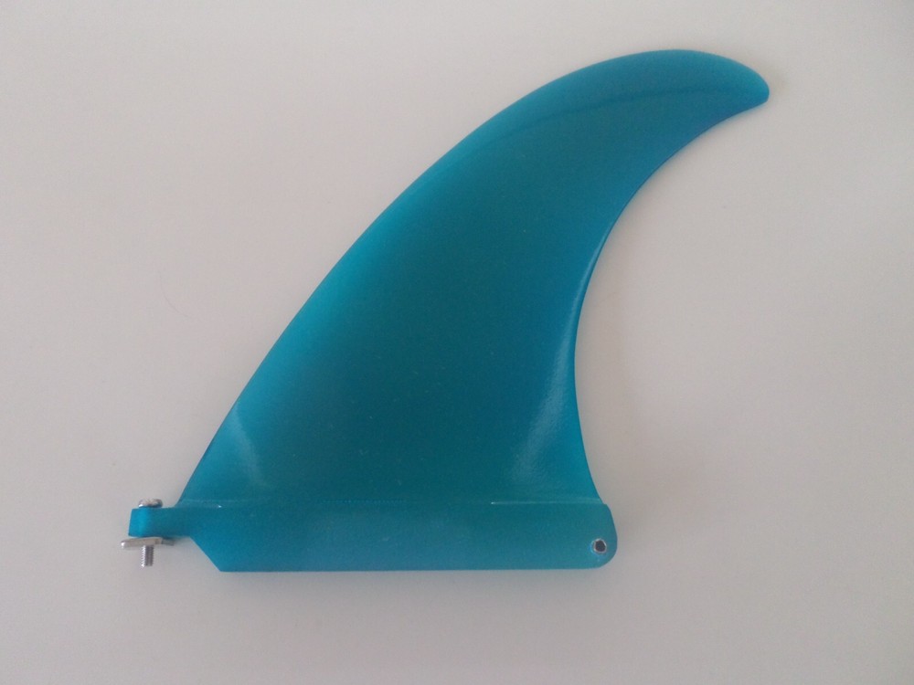 Fibreglass SINGLE FIN 8 inch SOLID surfboard FIN with screw for LONGBOARDS
