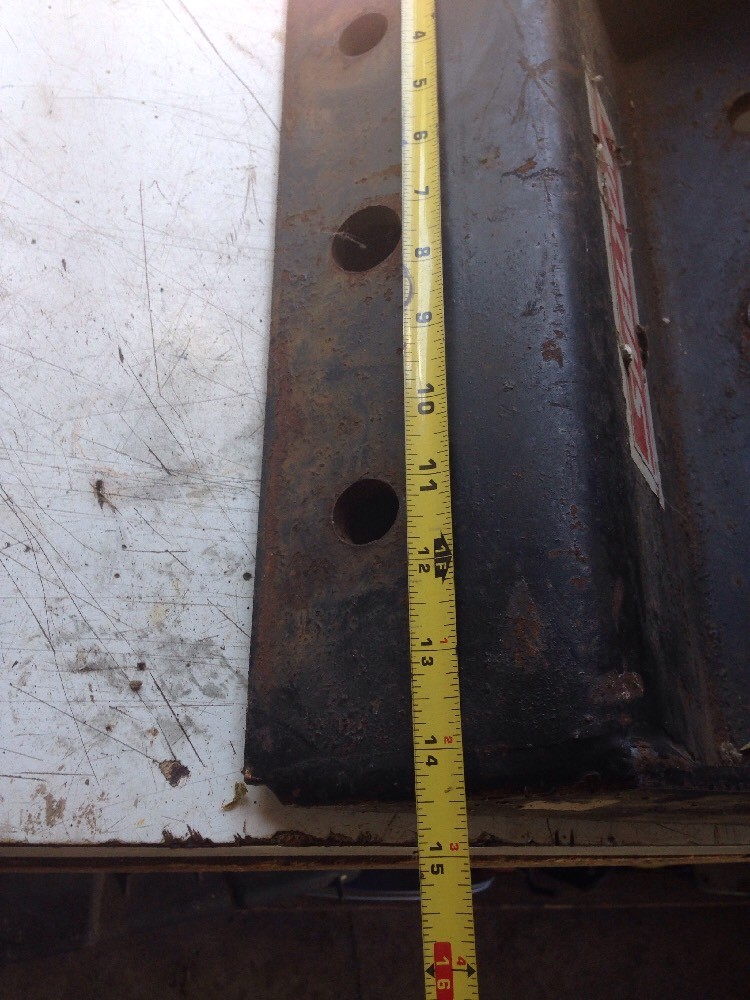 Shelton Step Bumper Hitch black with 4" drop