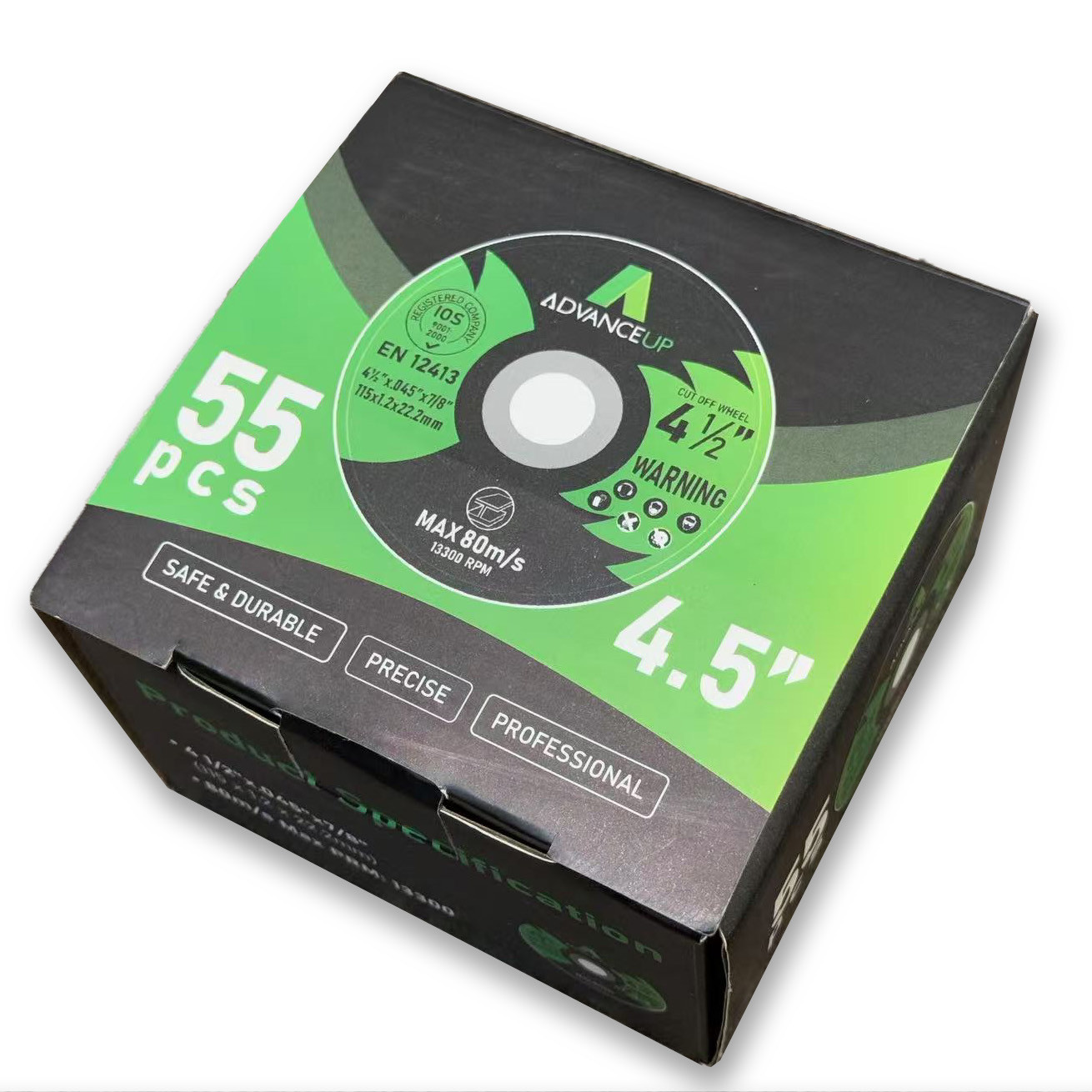 55-Pack 4-1/2 Inch Cut-Off Wheel, Professional Cutting Disc for Angle Grinder