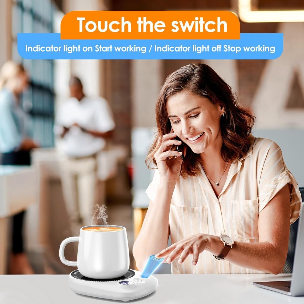 Coffee cup warmer Desktop automatic shut-off coffee cup warmer,