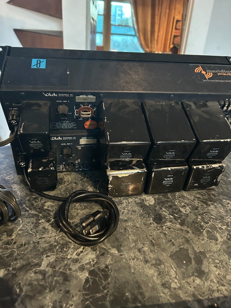 White Instruments series 4000 EQ Pair