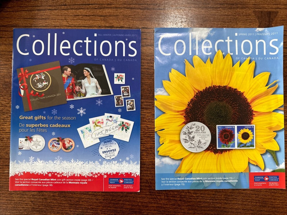 2011 Canada POST PHILATELIC COLLECTIONS STAMPS MAGAZINE Lot H880