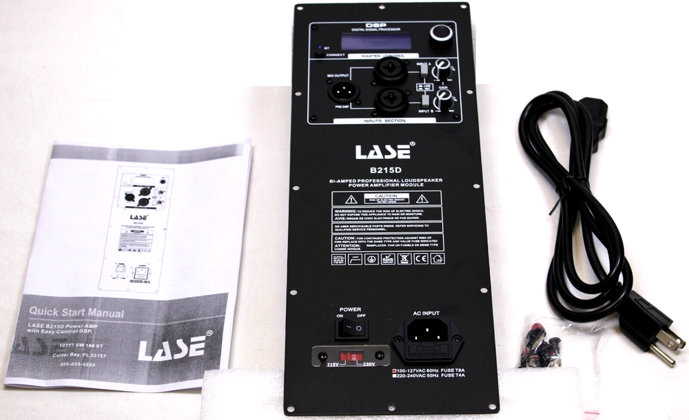 LASE Amplifier Module Intended for Behringer B215D Powered Speakers