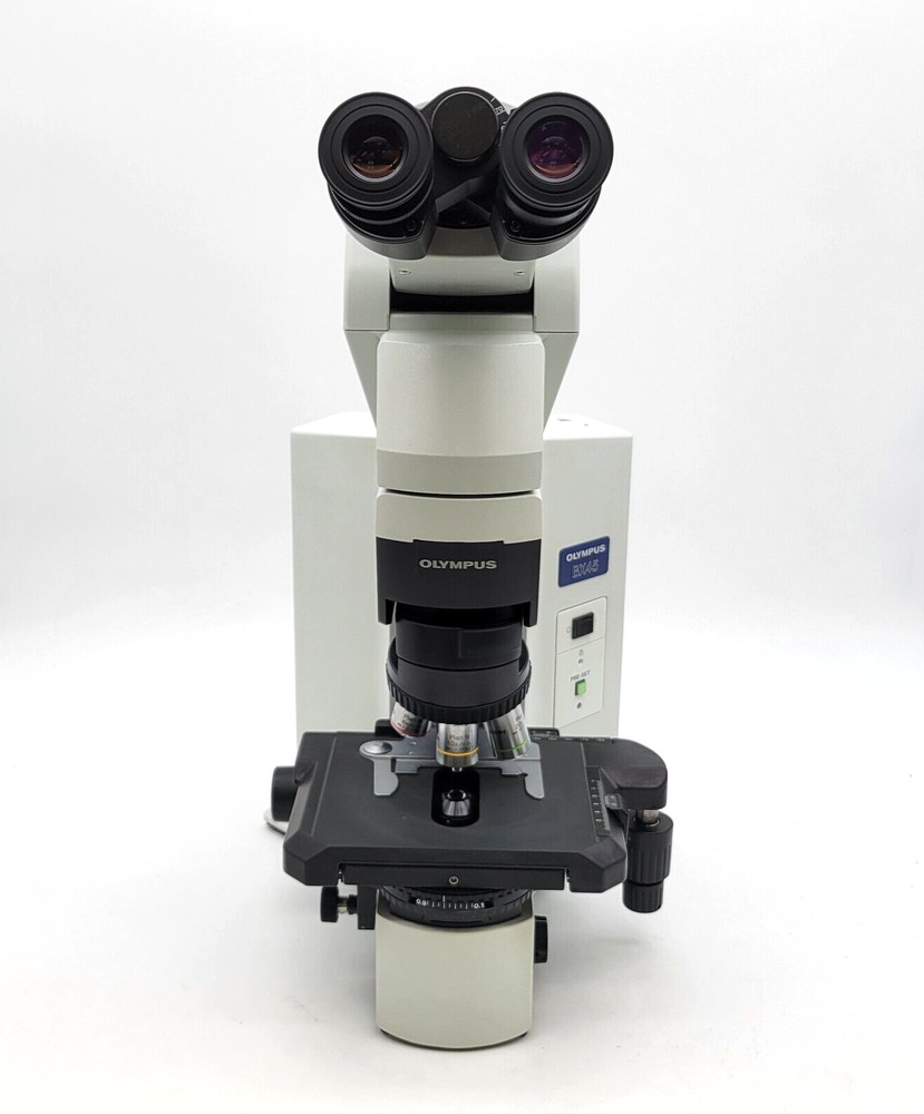 Olympus Microscope BX45 with 2x and Tilting Telescoping Head for Pathology/Mohs