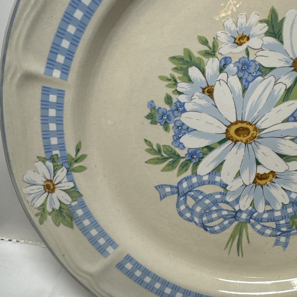 TIENSHAN DAISY BOUQUET 12” Platter