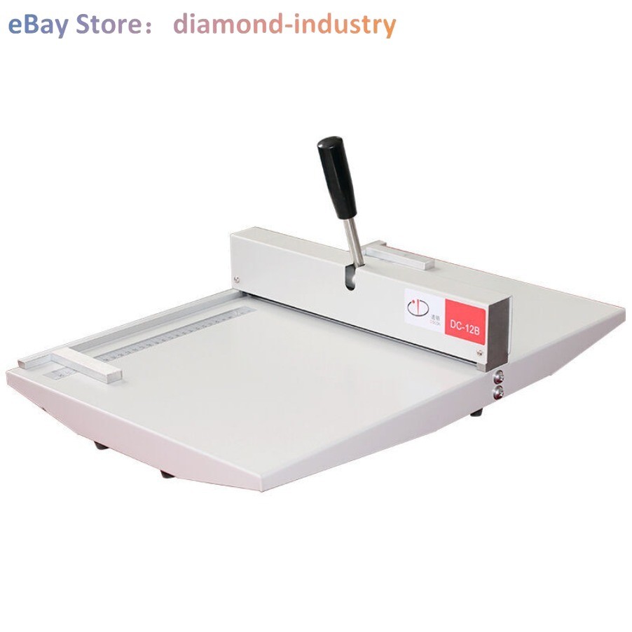 1PC Manual Creasing Machine Document Paper Bookbinding Creasing 360mm