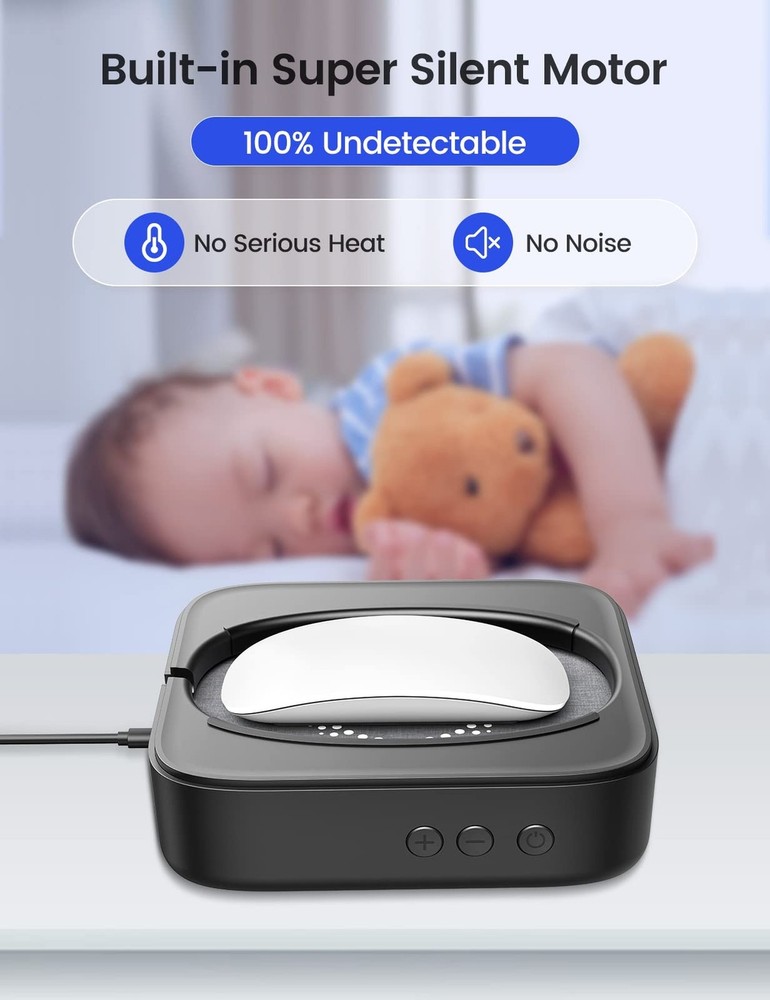 Mouse Jiggler Undetectable, No Need to Align Cursor, Mouse Mover Device with ...