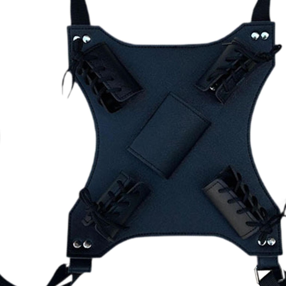 Double Sword Harness Double Scabbard Samurai Back Strap