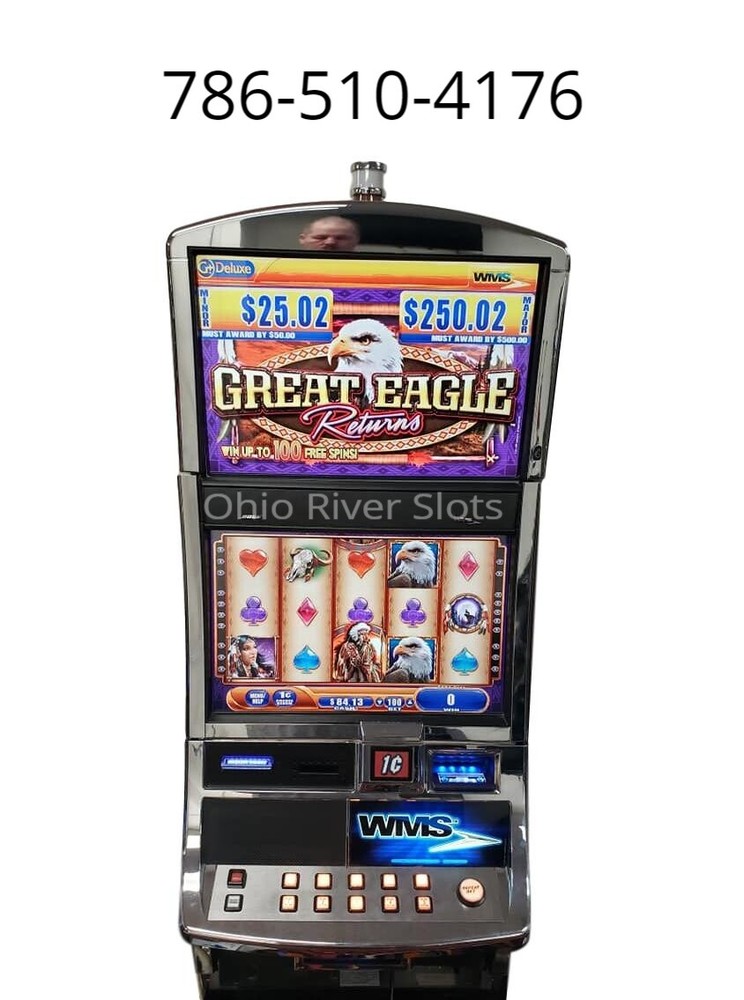 Williams Bluebird 2 Slot Machine "Great Eagle Returns" STATIC button panel