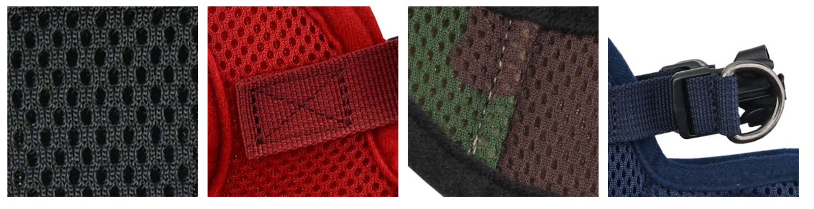 Puppia Mesh Dog Harness Vest No Pull Adjustable Breathable S M L XL XXL 3L AH305