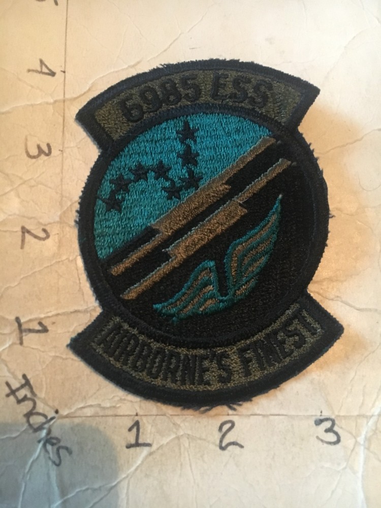 USAF  6985th ESS Squadron subdued patch 7/12/25