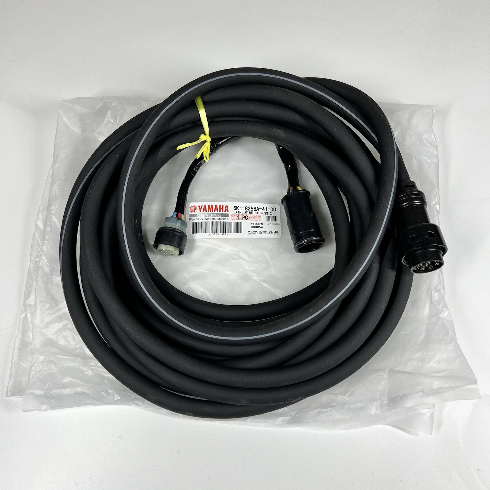 Yamaha Conventional 10-Pin Main Wiring Harness 26.6 Foot 6K1-8258A-41-00 OEM New