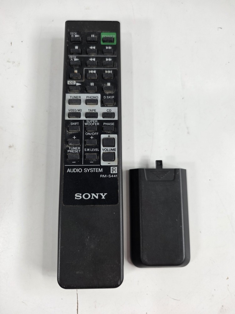 Sony RM-S441 OEM Remote Control GUC TESTED!