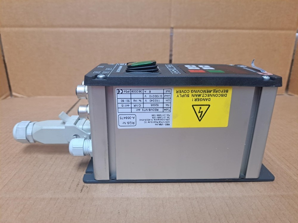 REO Variable Frequency Control Type REOVIB MTS 441
