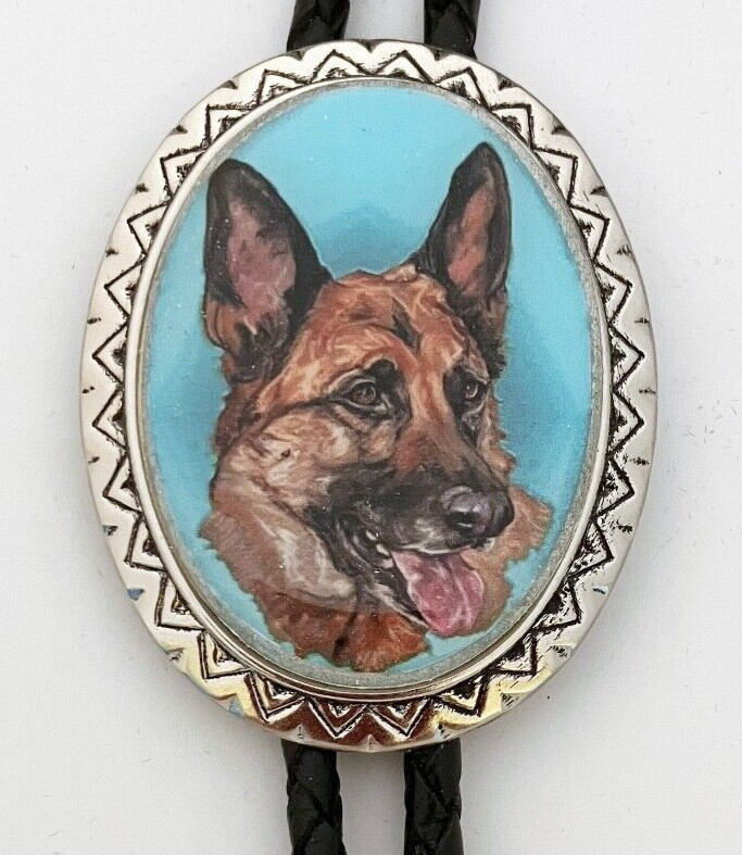 German Shepherd Dog Classic Bolo Tie