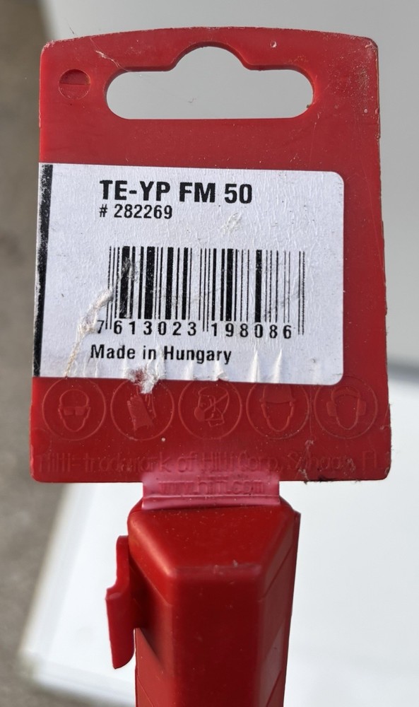 Lot of 3 Concrete Chisel (Scaling Chisel, Flat Chisel, Pointed Chisel) See Desc