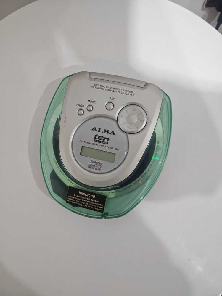 alba personal cd player PCD314xi
