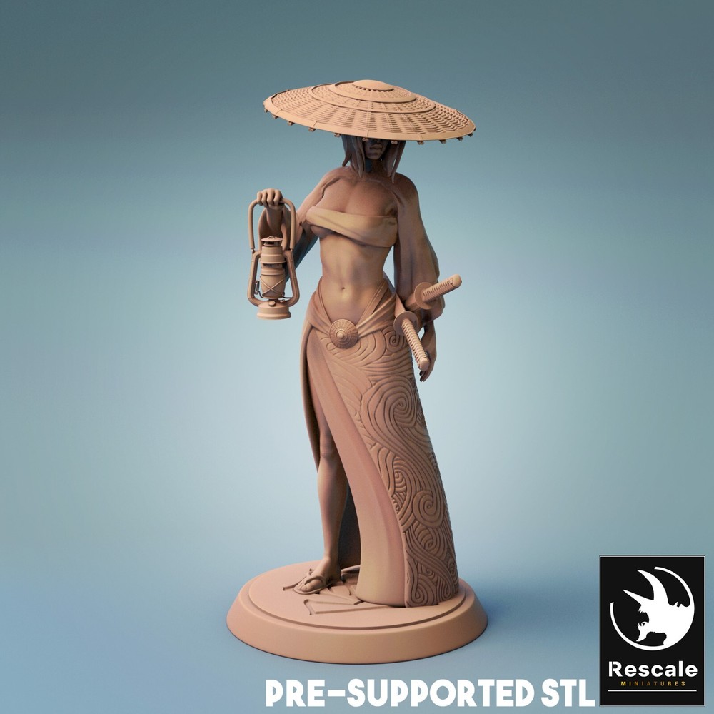 Samurai by Rescale Miniatures | D&D | DnD | Print on Demand