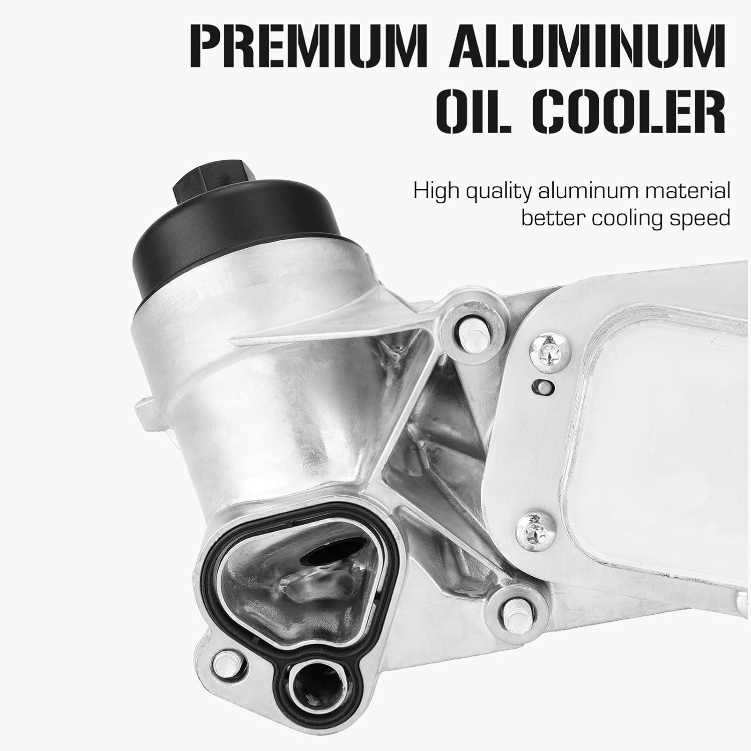 Engine Oil Cooler Filter Housing For Chevy Cruze Sonic Aveo 1.6L 1.8L 93186324