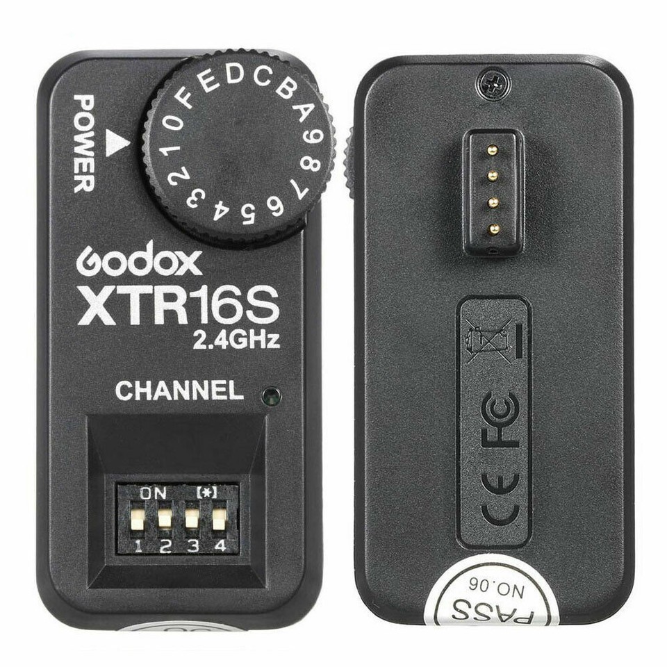 2.4GHz Wireless Flash Trigger Receiver Remote Flash Trigger For Go-dox V860 V850