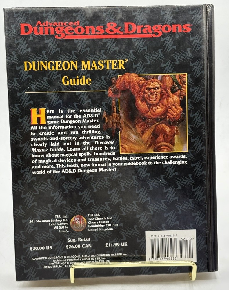 Dungeons and Dragons Second Edition Dungeon Master Guide 2nd Edition