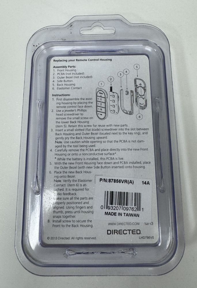 Viper 87856VR Case - Red