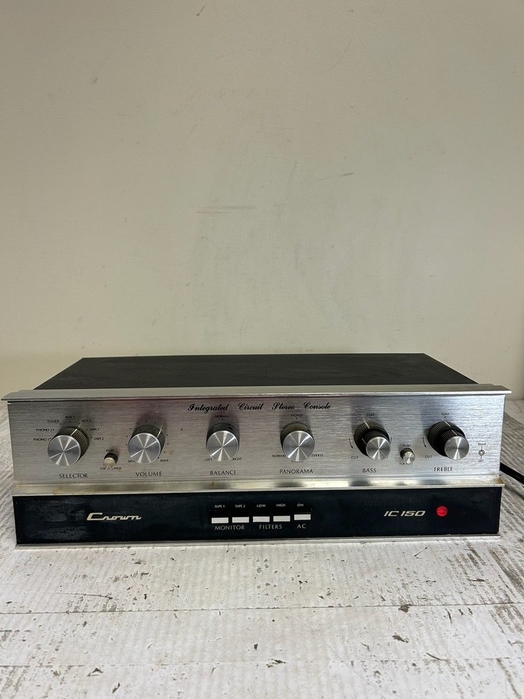 Crown IC 150 Integrated Circuit Stereo Console Preamplifier-VGC Tested