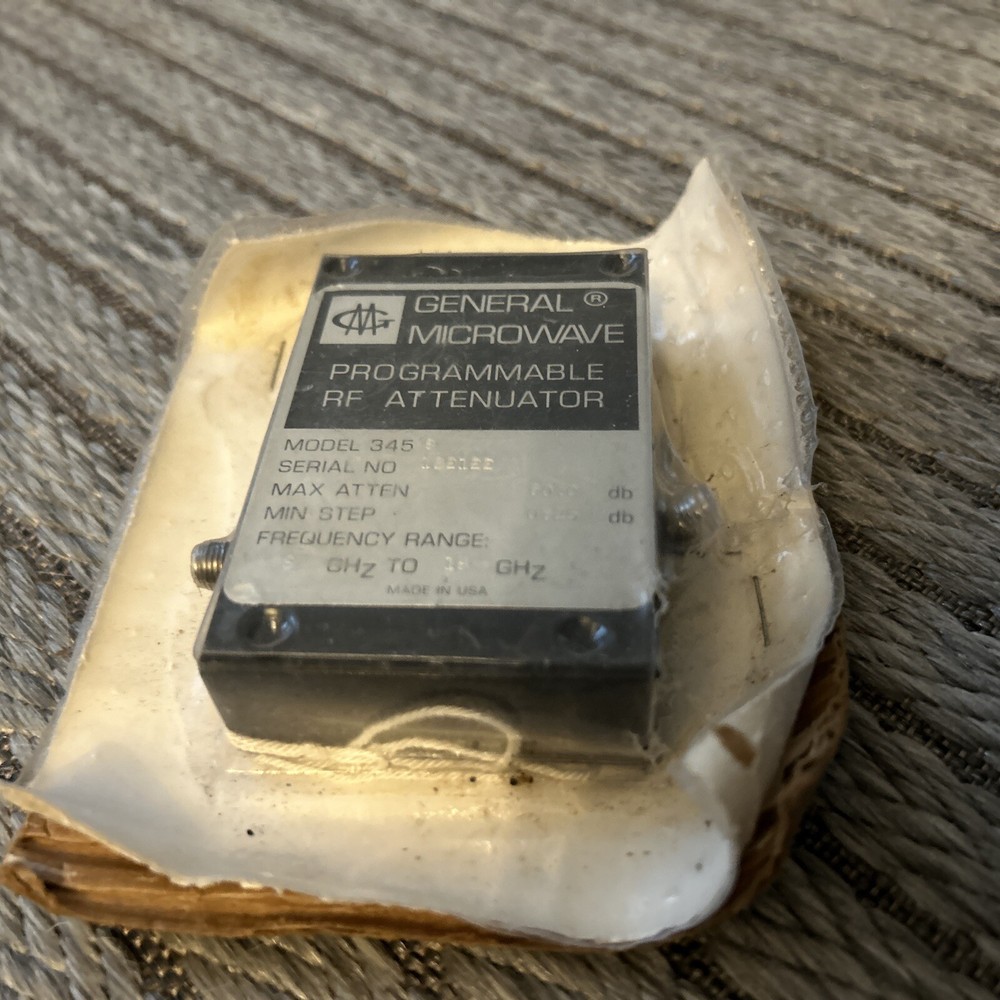 Kratos/General Microwave Programmable RF Attenuator