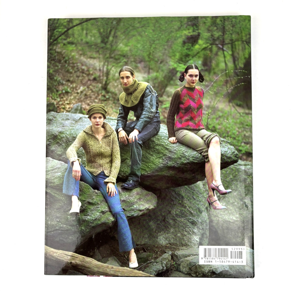 Loop-d-Loop Knitting Hardcover Book 40 Novel Designs Teva Durham Instructions