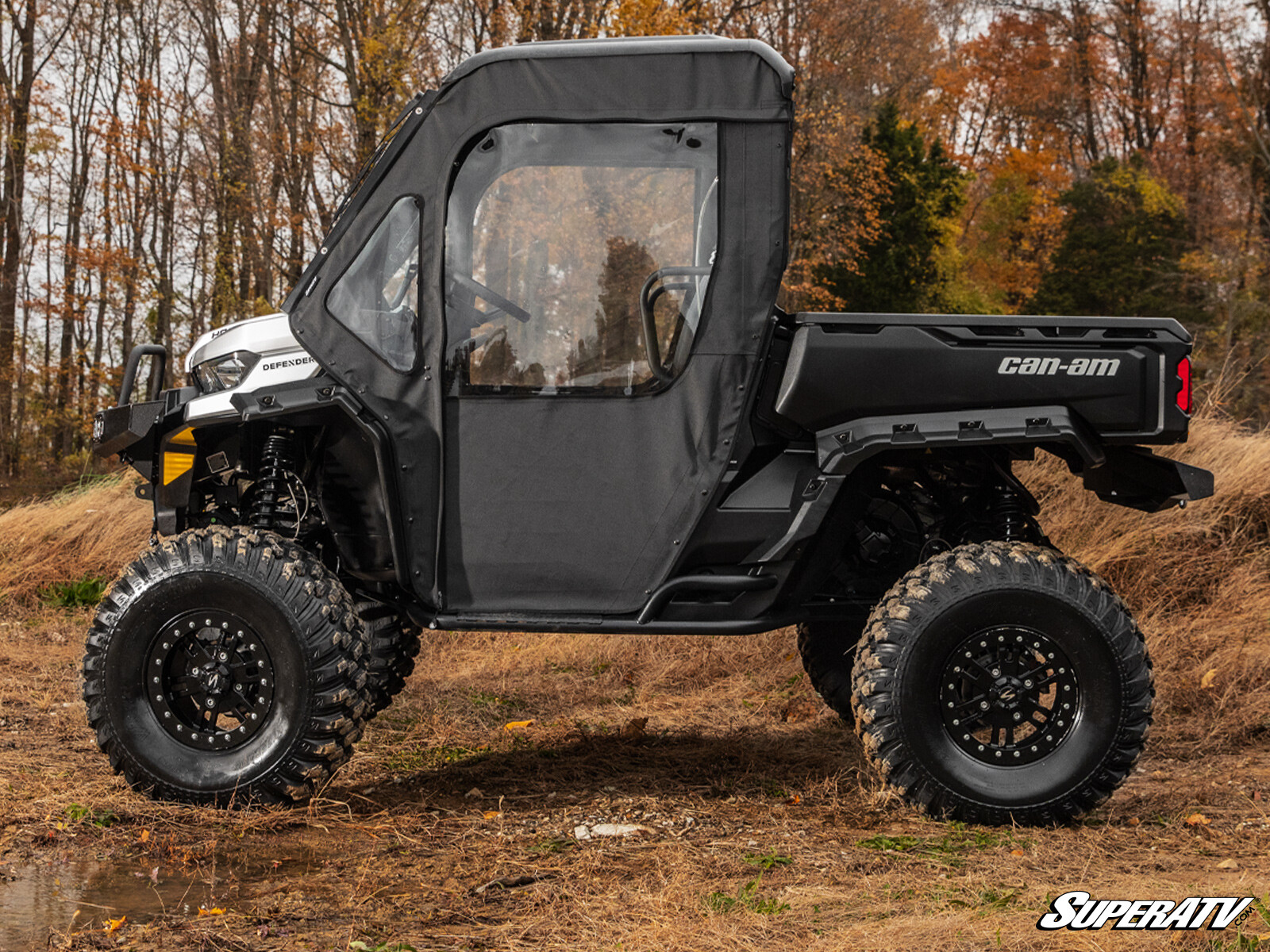 SuperATV Primal Soft Cab Enclosure Doors for Can-Am Defender (2 Seater)