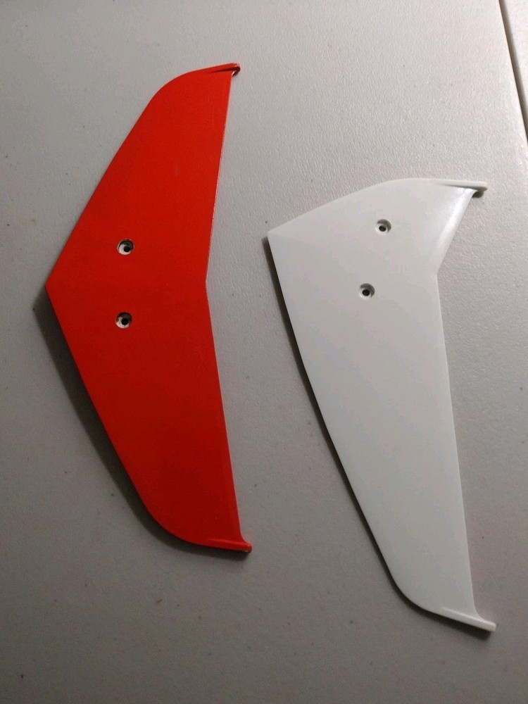 Raptor 30 Tail Fins